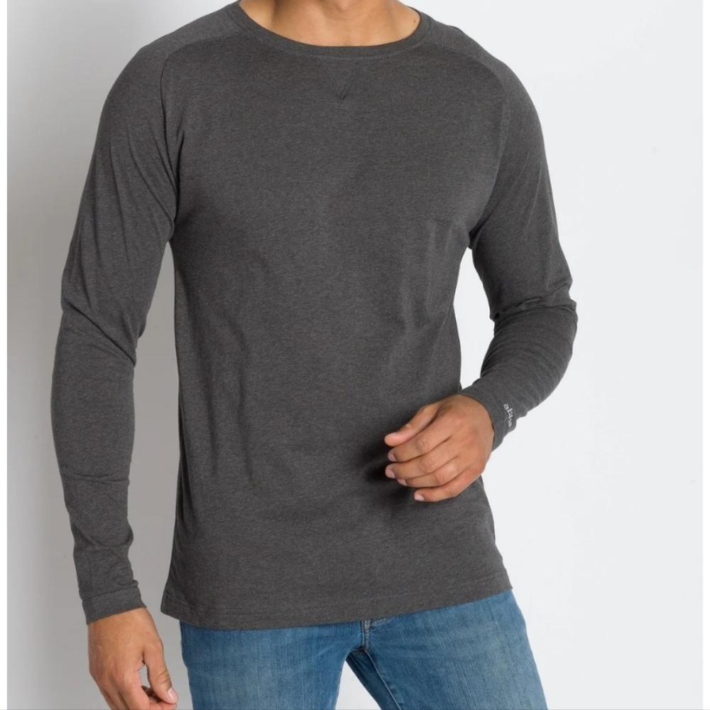 ably Men's Raglan Long Sleeve Tee
